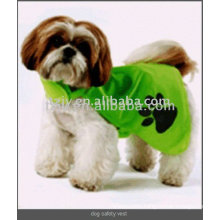 heat-transfer high visibility reflective security pets vest